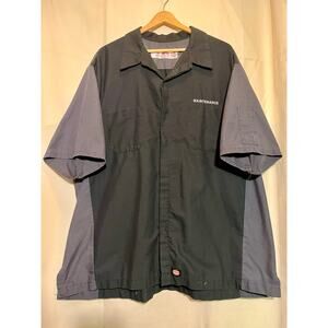 Red Cap Maintenance Button-Up Men’s Shirt Size 3XL.